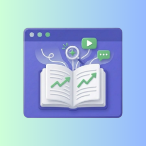 Ícono creación de contenido seo para atraer tráfico orgánico