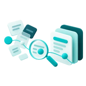 Ilustración conceptual de Visibles Lab que representa su servicio de Auditoría SEO